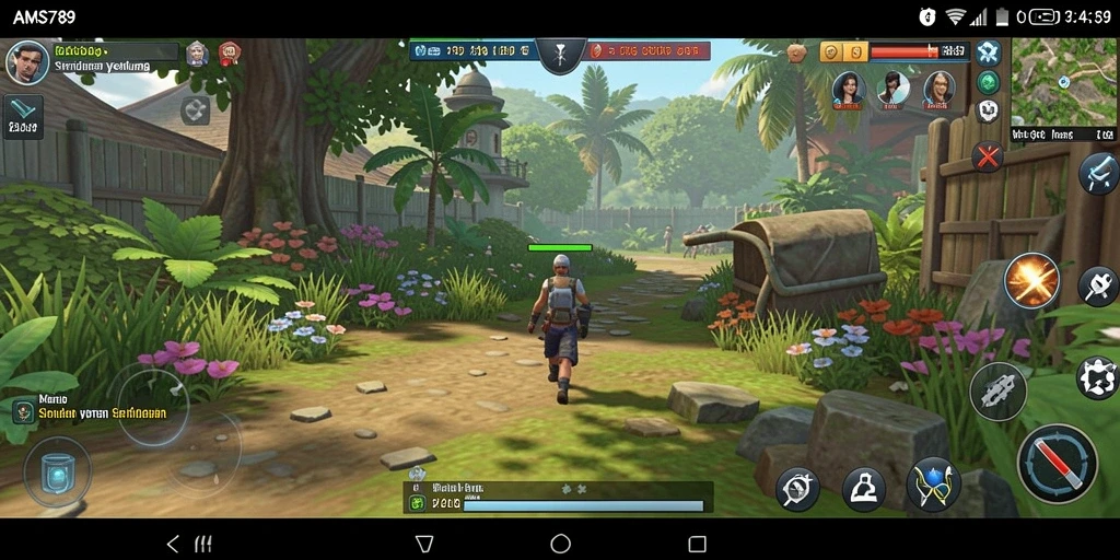 Tampilan gameplay menarik dari AMS789 dengan interaksi simulasi mendalam.
