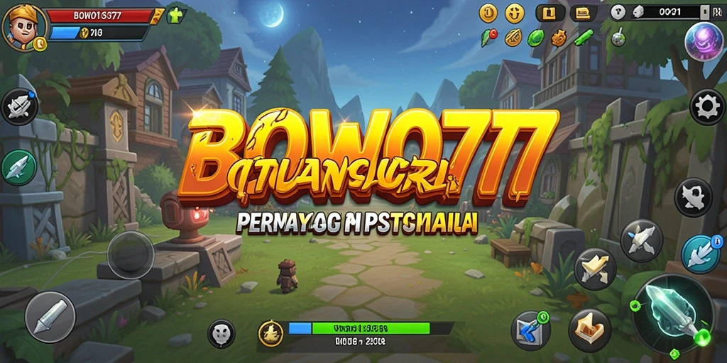 Tampilan gameplay seru dari BOWO77 yang penuh strategi.