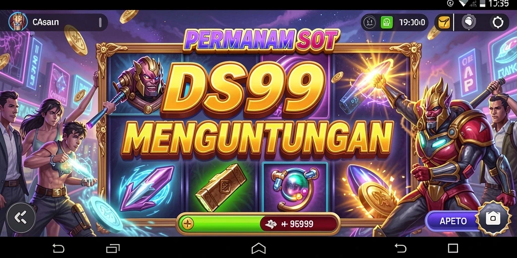 Tampilan gameplay DS99 yang penuh aksi dan menegangkan.