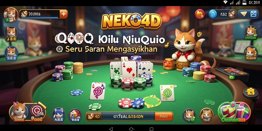 Gameplay seru QiuQiu di NEKO4D.