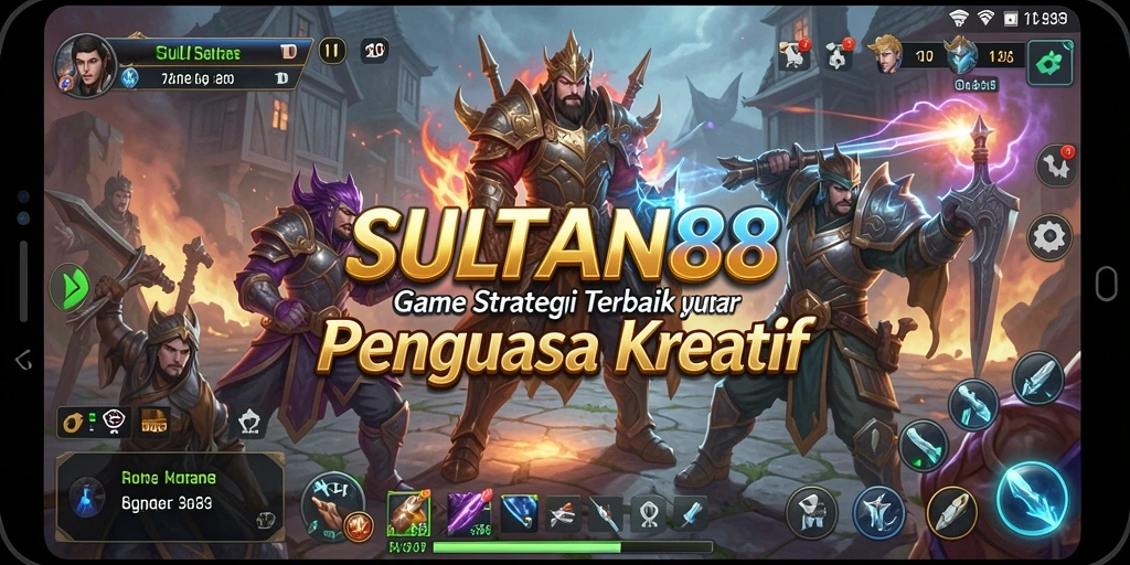 Tampilan gameplay SULTAN88 yang mendebarkan dengan strategi mendalam.