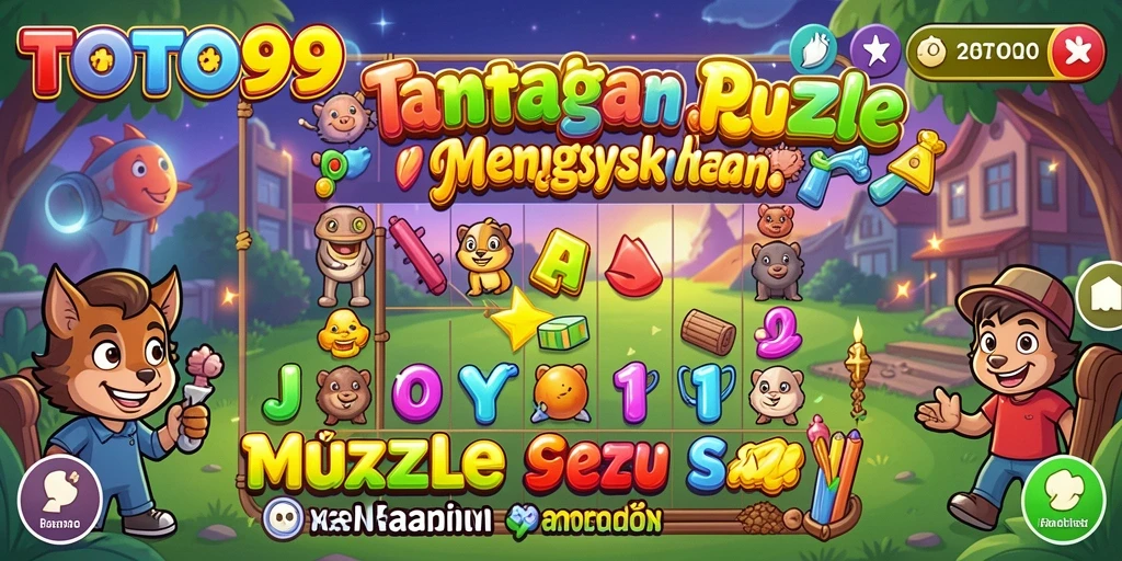 Screenshot gameplay TOTO99 menunjukkan tantangan menakjubkan dari game Puzzle.