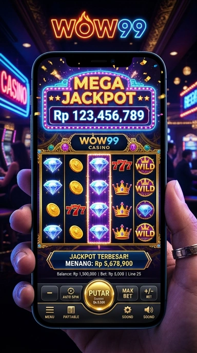 Tampilan antarmuka wow99 yang menarik dan mudah digunakan.